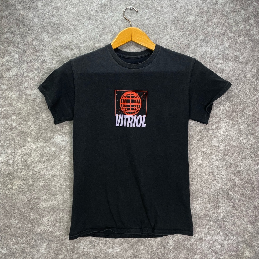 Vitriol Future Of Man Mens Black Short Sleeve T Shirt Size Small - Picture 2 of 11